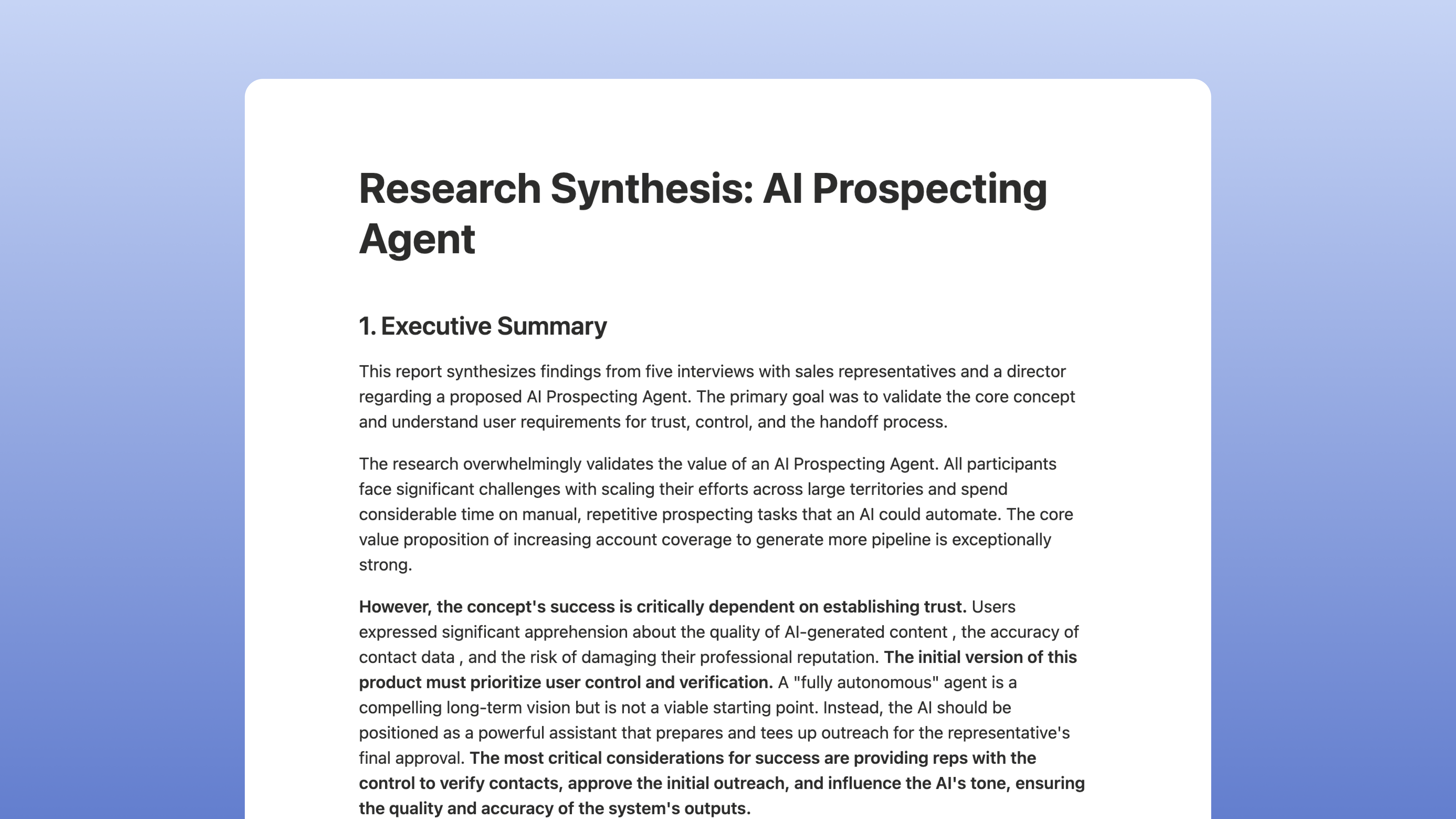 Research Plan
